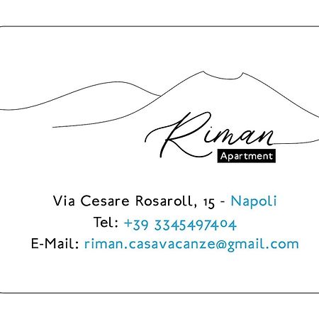 Riman, Apartment Napoli Bagian luar foto